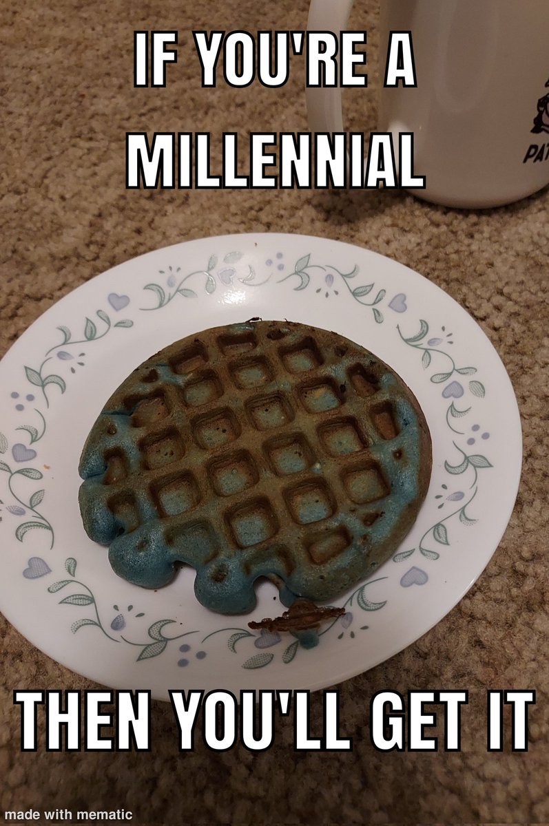 captainminty's tweet photo. #millennialhumor https://t.co/aJrIrJlUcf