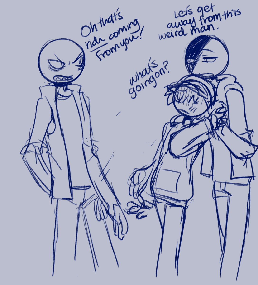 _StickFigure_'s tweet photo. OK, I fucked up the previous post, but this is an old art I made when angry boyfriend just came out or sumn. Shit post. (1/3)
#YourBoyfriendGamefanart #Angryboyfriend #YourBoyfriendPeter 
Am I obsessed with crazy bitches? Yes. https://t.co/EnYpk1GjFy