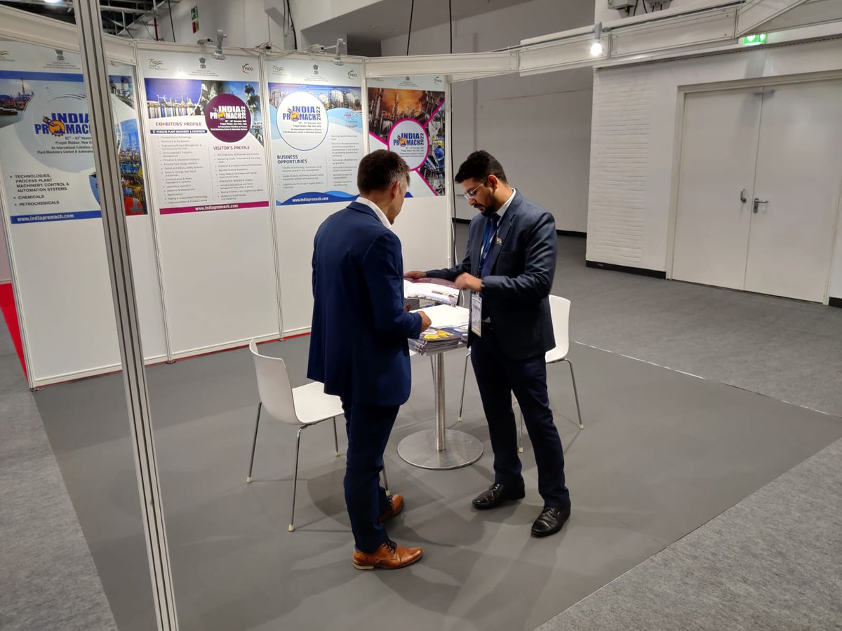 IndiaChem_Ficci's tweet photo. Participation and Promotion of #IndiaChem2022 and its concurrent show India Promach 2022 (2nd - 3rd November) at Achema 2022; Frankfurt Germany.
Please visit our stall Hall 6.0 - A83. https://t.co/KI7P9AYyEg