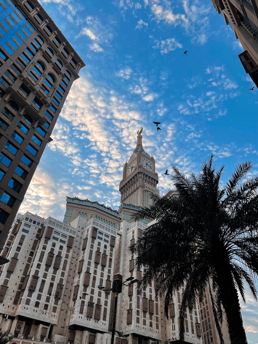 صباحات الحرم المُبهجة ..💙🕊