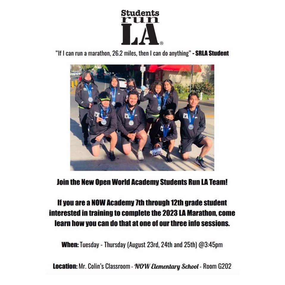 STUDENTS RUN LA📢 Calling all 7th - 12th Grade students! #nowacademy #lausdnowacademy #rfknowacademytk12 #ldcnowacademyhttps://www.instagram.com/p/ChloILeucDe/