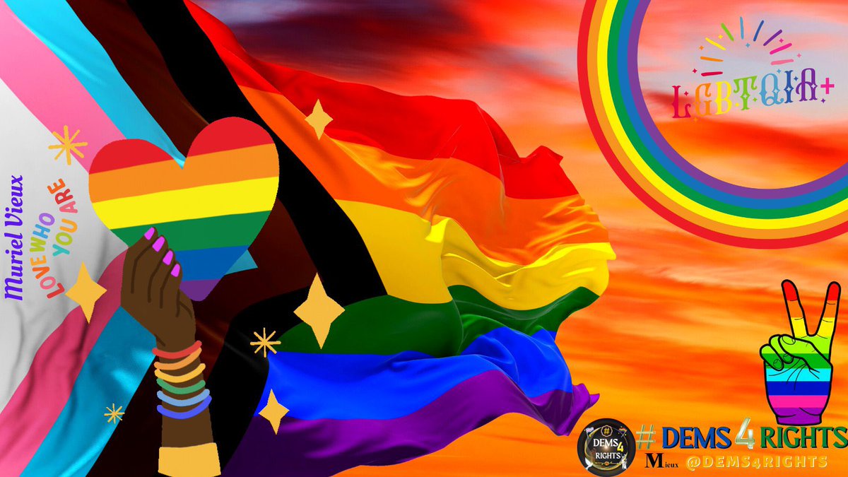 USAis1369's tweet photo. What would the world be like if people would fill their hearts with such beautiful color’s? 

#LoveWins 
#HateLoses
#Dems4Rights 🏳️‍🌈 https://t.co/UDd5c3OhHy