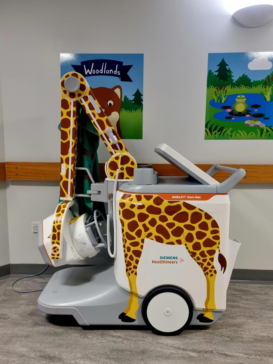 The new portable x-ray machine exclusively for the paediatric ward in our medical College😅
#MedTwitter