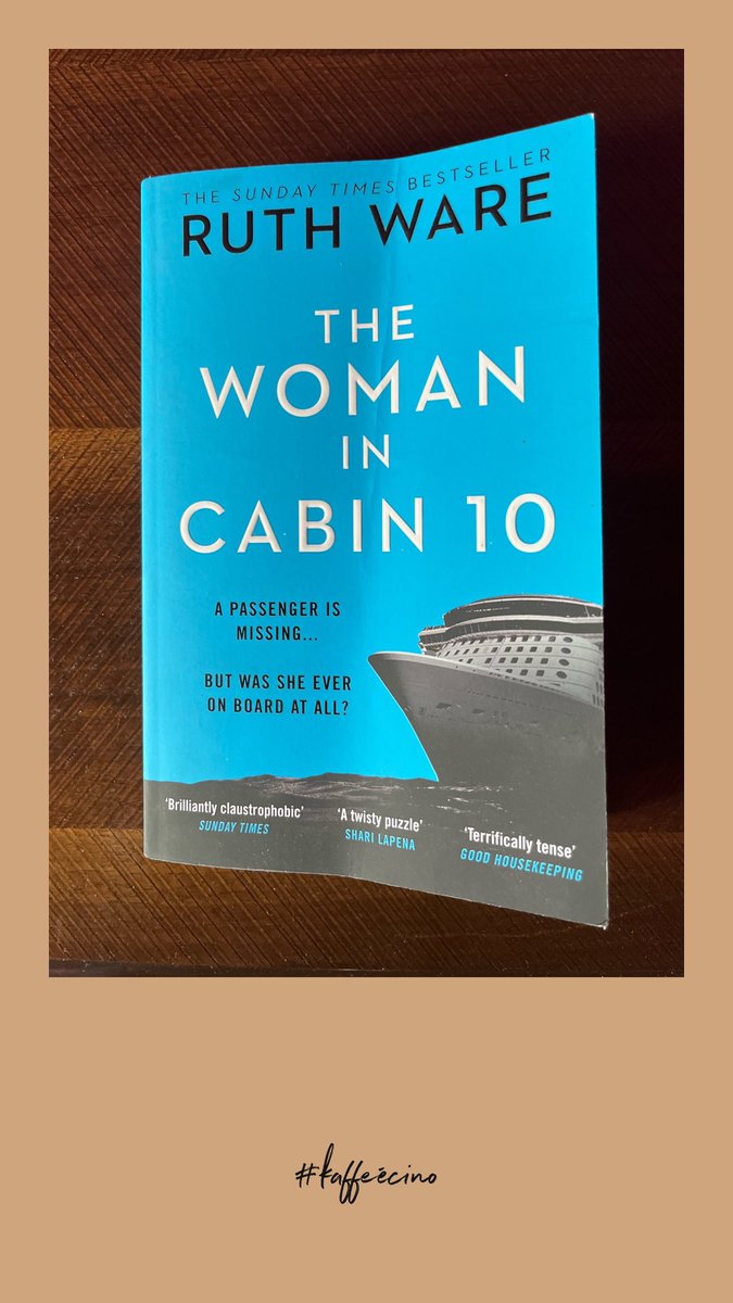 akhil_nanda's tweet photo. #Womanincabin10 cruising with this book @RuthWareWriter #Thriller #Kaffeécino #Pagesfromydiary. 
Which one should I pick next? @RuthWareWriter #BookTwitter #BookRecommendations #Ruthware https://t.co/gtezPCvk8F