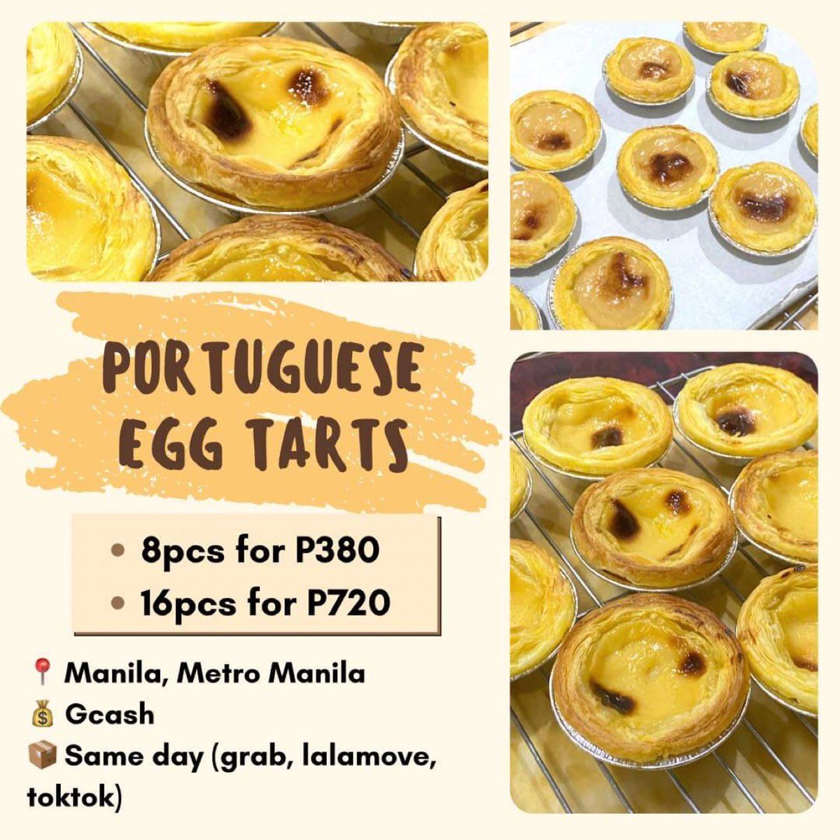 bakesbyzeppi's tweet photo. Order yours now! ❤️❤️❤️ 

Perfect for the rainy weather with coffee

tags for exposure: bakes ph wts lfb wtt lft wtb lfs itzy gidle enhypen blackpink bts aespa kep1er stayc nmixx svt rv red velvet seventeen cookies chocolate eggtarts portugese tarts homemade freshlybaked manila https://t.co/vf6s8hbdFd