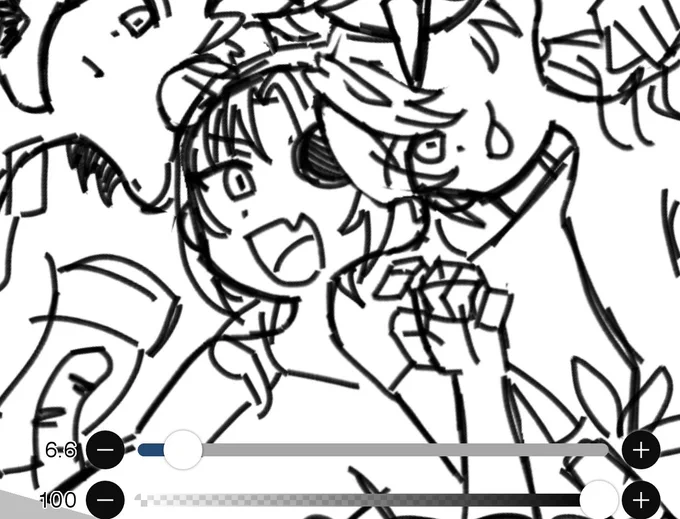 久しぶりに絵描いてる気がする 