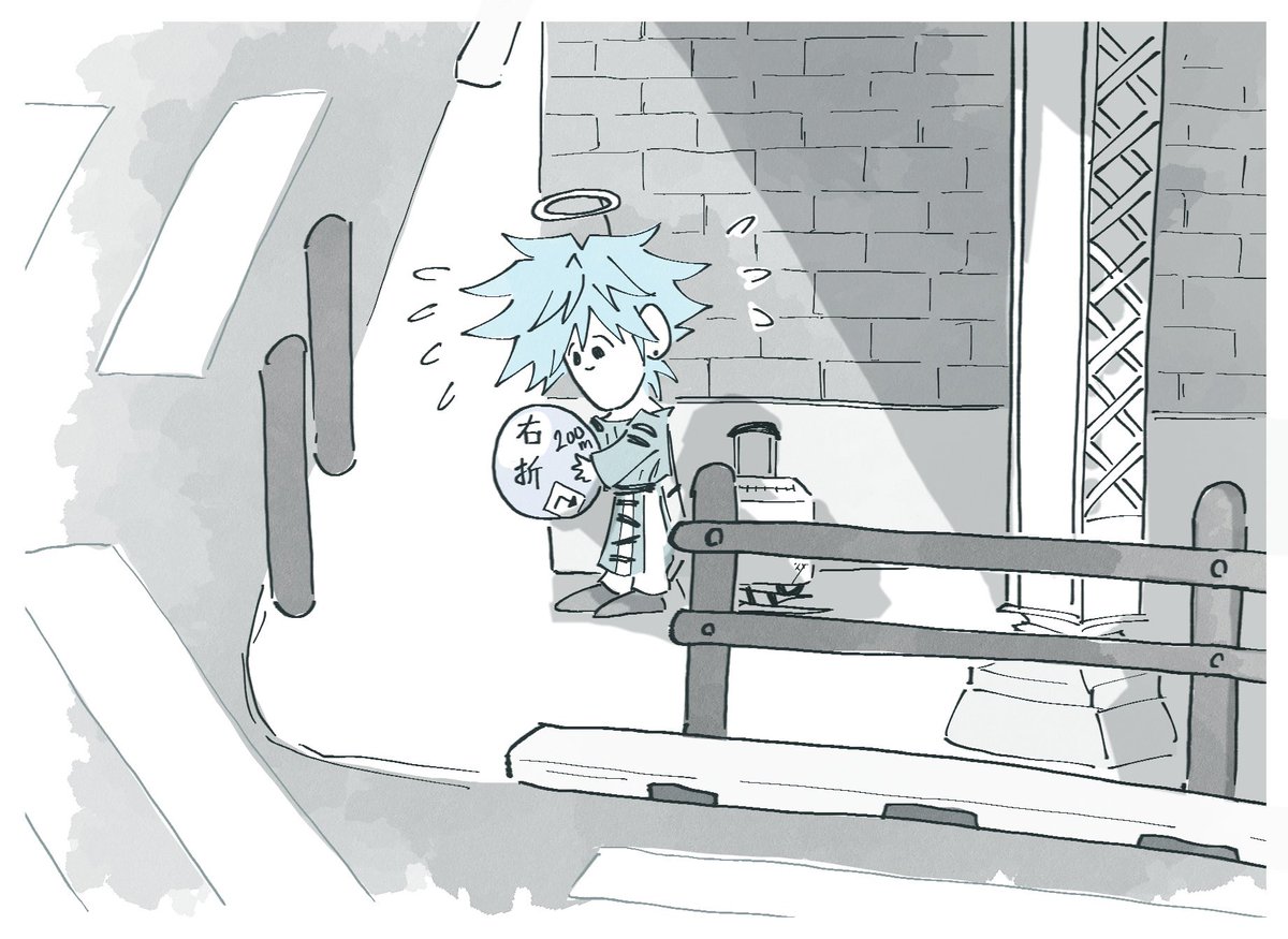 海とか街とか。
#できれば1日1らくがきうpりたい 