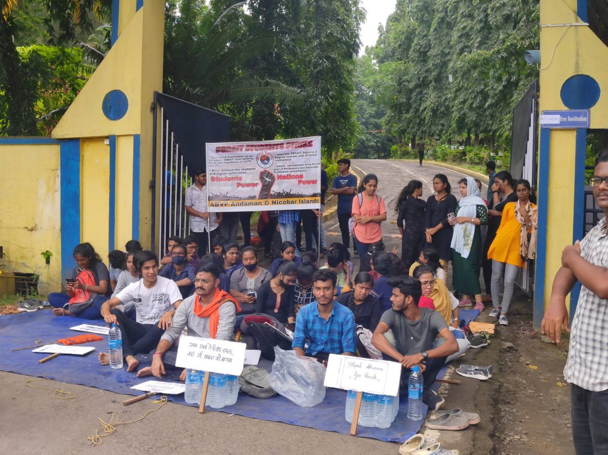Coordinated a Students Protest at Dr B R Ambedkar Institute of Technology organized by Akhil Bharatiya Vidyarthi Parishad (ABVP) Andaman &amp; Nicobar. The Protest was against the Anti-Student DBRAIT College Administrators including the Head of Institutions.