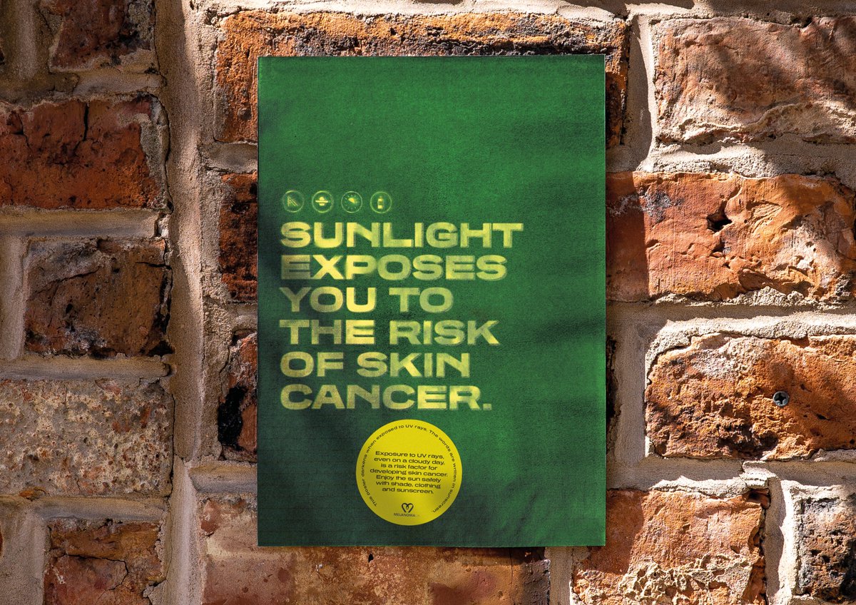 lacriaturacreat's tweet photo. Estos pósters muestran los efectos de los rayos solares en la piel gracias a un papel especial y mensajes «impresos» con crema protectora >>> https://t.co/iyFszmuHha https://t.co/urOSmOk9Vk