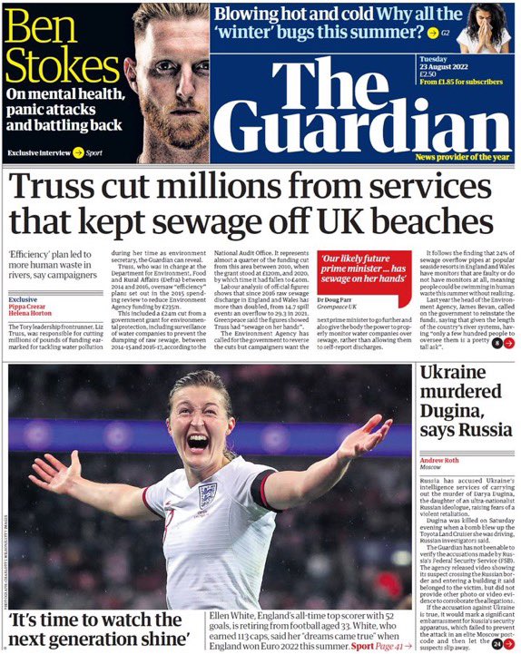 AngelaRayner's tweet photo. As Tory Environment Secretary Liz Truss axed budgets for surveillance of water companies to prevent raw sewage dumping. She said they were “efficiency savings”. 

Discharges doubled. Now sewage is lapping at Britain’s shores. You just can’t trust her.
#SewageScandal #SewageParty https://t.co/grOeufSZ2N