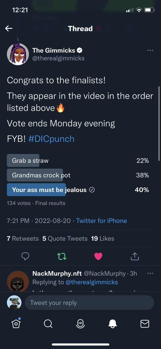 alex_marquardt's tweet photo. Wooohoooo !!! I won!!’ @therealgimmicks I can’t thank you enough and for everyone’s help voting!!! Congrats to both @ahaase0913 and @goddessflight for their entries! ❤️ https://t.co/kCzz6iG9eP
