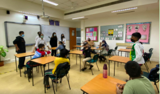 tina_santilli's tweet photo. @EcoleMondiale DP students teaching English to first-generation learners from the Angels Xpress Foundation whose mission it is to help these these children to have a real opportunity for a better future #IBDP #GlobalCitizen https://t.co/vbNpmtGYsE