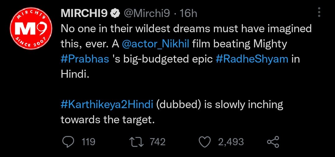 UrstrulyMohan07's tweet photo. #Prabhas fan page fake id tho rendu tweets este ne Dabba ki PRO ni Mafia ni dimpesav @alluarjun ๐ฆ
India's Biggest PR Mafia ani oorike analedu ra ninnu ๐ #ProMadeStarAlluArjun https://t.co/44FHSn0CM8