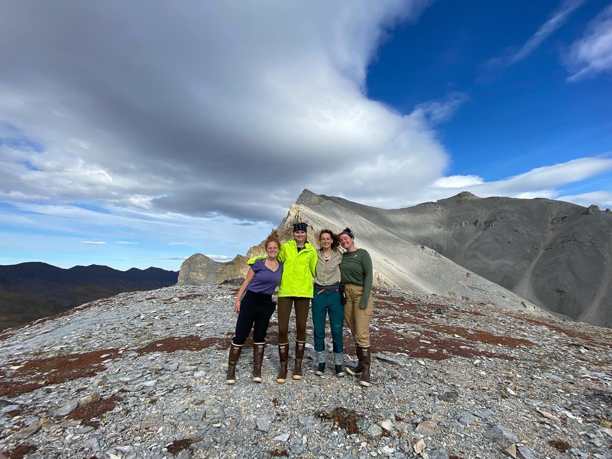 IGEA_UMASS's tweet photo. Today group 3 had a mandatory day off because of the Dalton Highway all-day closure preventing us from visiting our sites. We took advantage of this by going on a group hike to the Molar and the views were absolutely breathtaking! https://t.co/WwUxp0Yrvn