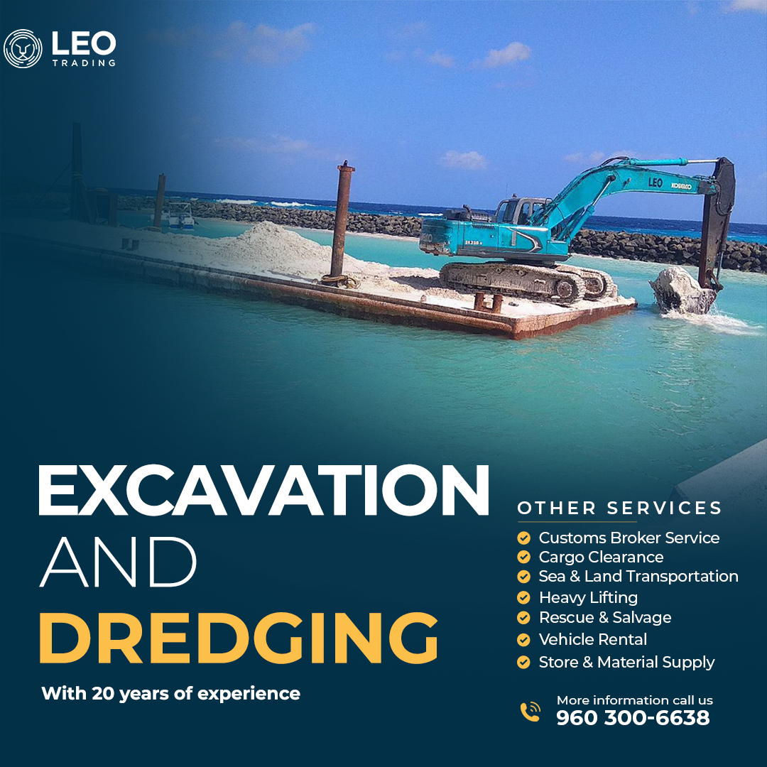 With 20 years of experience 😁
#LeoTrading #excavation #dredging #bestintown💯