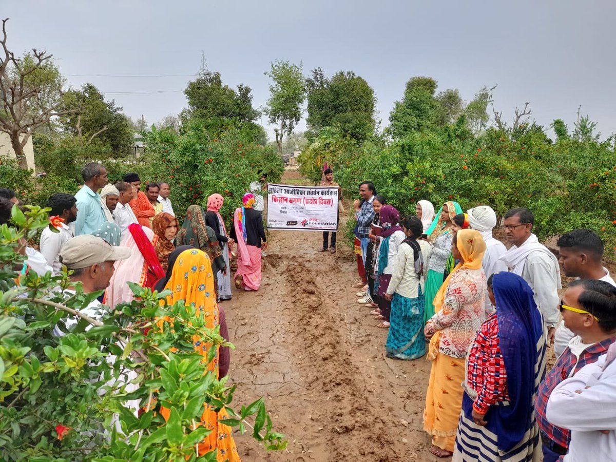 ptc_indialtd's tweet photo. PTC Foundation continues to work towards empowering rural women &amp; girls by improving their education &amp; livelihood opportunities through SHGs in Ramgarh, Laxmangarh, Umren, and Thanagazi blocks of Alwar District (Rajasthan). https://t.co/zpmJ7xaAsz