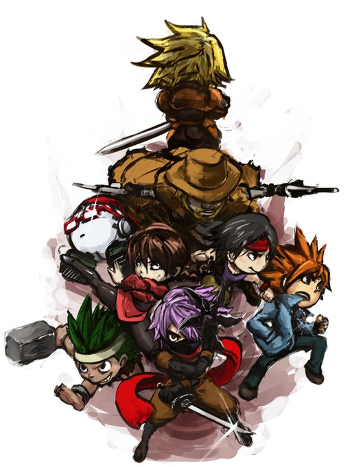 実は14年前に描いた絵のリメイクだったりする https://t.co/Z5zGu5Mfbp 