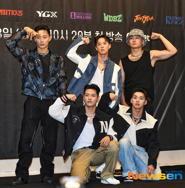 The Seoul Story on X: 📸 Bank II Brothers, Prime Kingz, Just Jerk and We  Dem Boyz at the press conference of Mnet 'Street Man Fighter' today 🕺🔥   / X