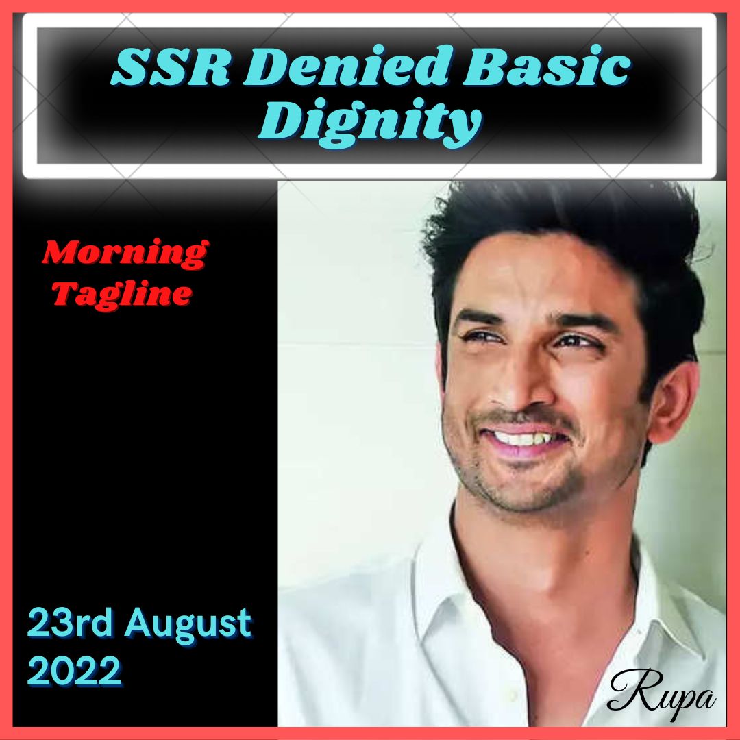 AviiKumarSingh1's tweet photo. JUSTICE FOR SSR
      SSR Denied Basic Dignity https://t.co/5OfrTVSsoG