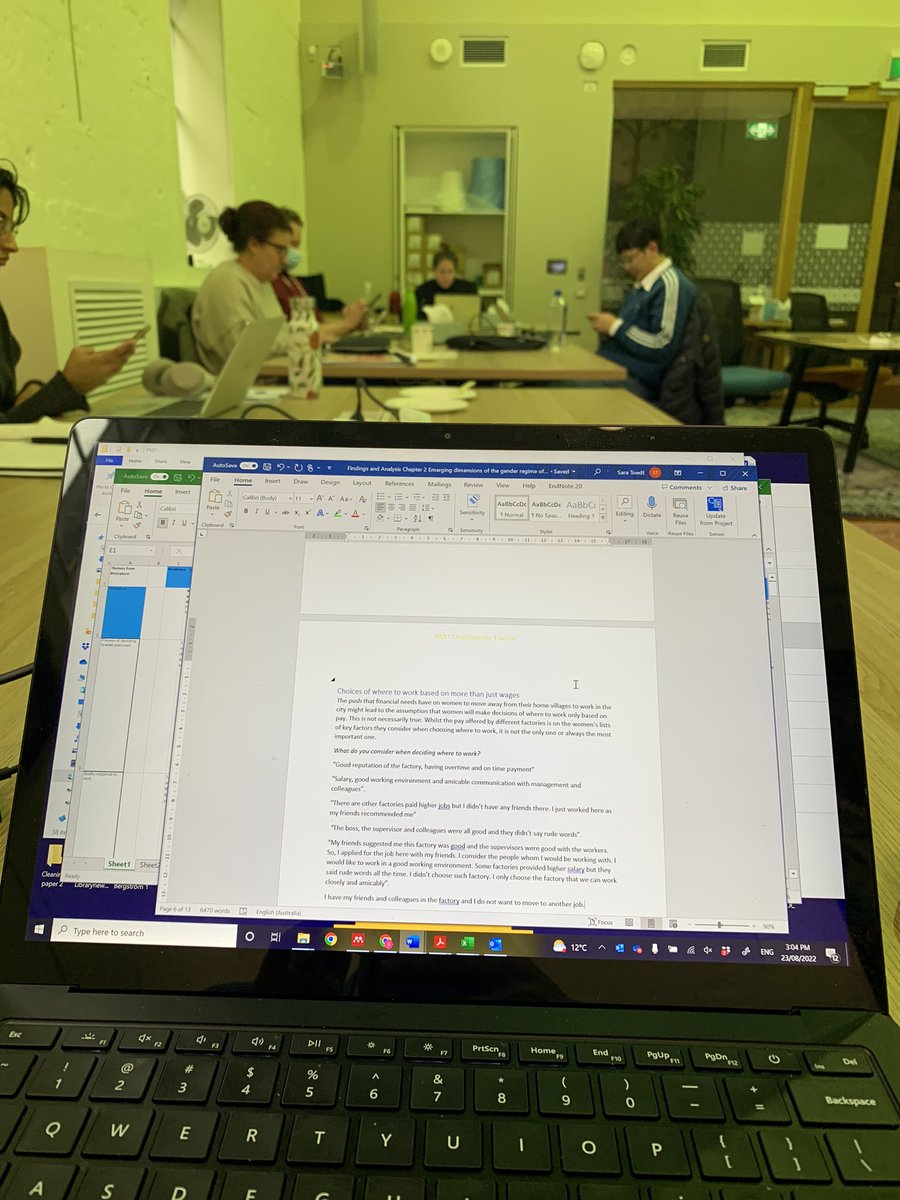 The things you can get done when (voluntarily) forced to sit in a room with other people and write. Just what this thesis needed, it’s a steep hill at the end. Oops my five minutes break is up #phdlife <a href="/AcademicChatter/">Academic Chatter™</a>