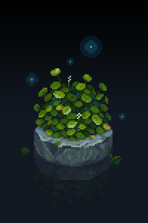 Marsh Pennywort
#pixelart