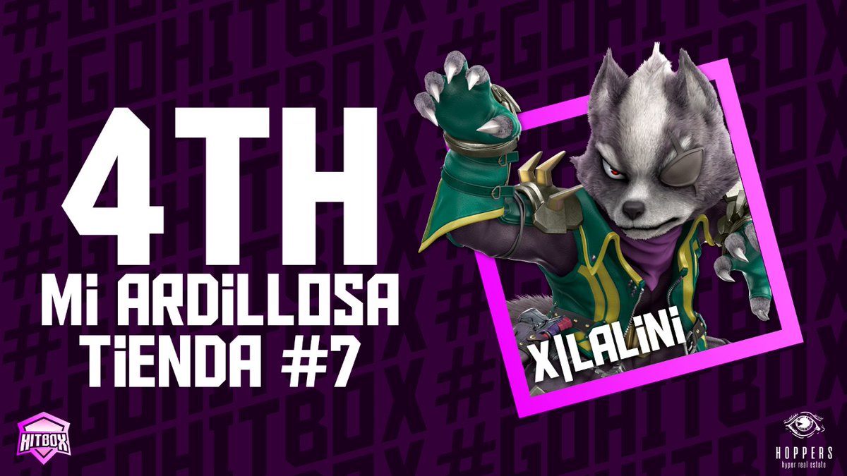 hitboxesports's tweet photo. Siguiendo con logros, buena pelea dada por parte de @Lalini_SSBU  en el torneo de Mi ardillosa tienda
¡Vamos con todo y por más con ese 4th lugar!
#GOHITBOX 👊🏽 https://t.co/upvBg1gu4a