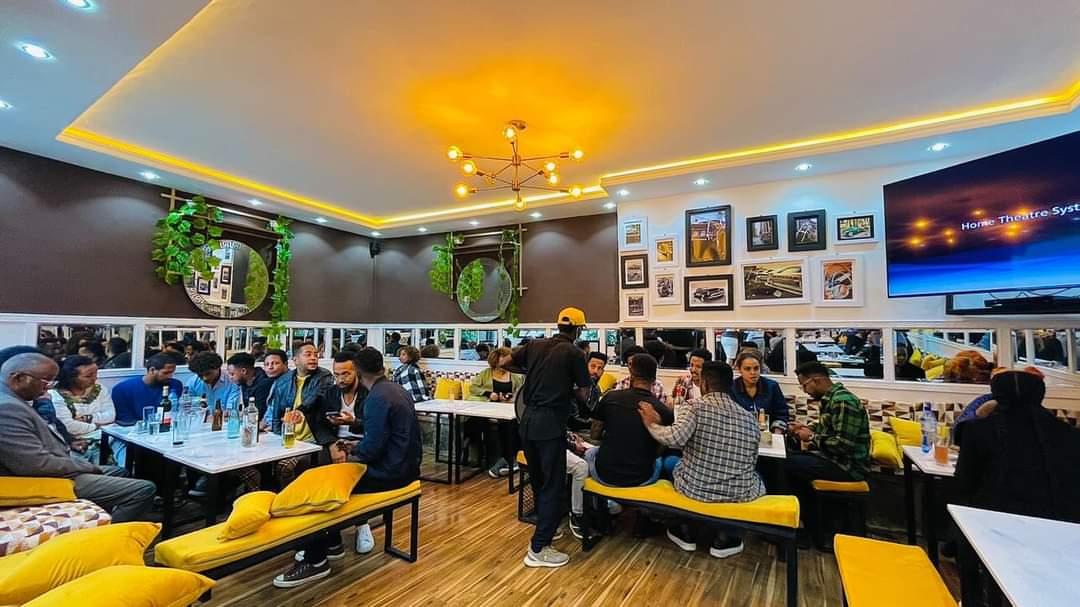 A cute place to chill, delicious food and cocktails. We're open 24hrs Takeout Addis located Bole Medhanialem next to Emirates on Abrams bldg #takeout #Addis