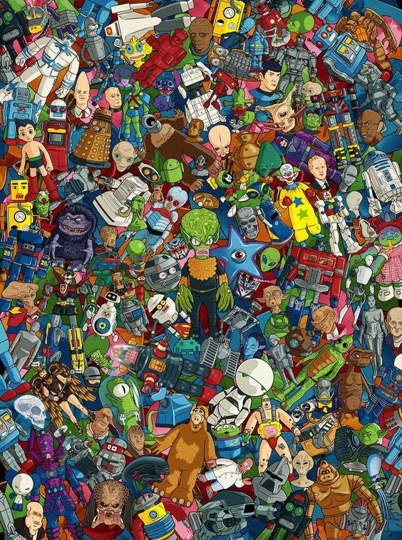 thefancastclub's tweet photo. Este mundo en el que vivimos. #movies #series #caracters
Arte por: Bill McConkey https://t.co/di3F04PVTP