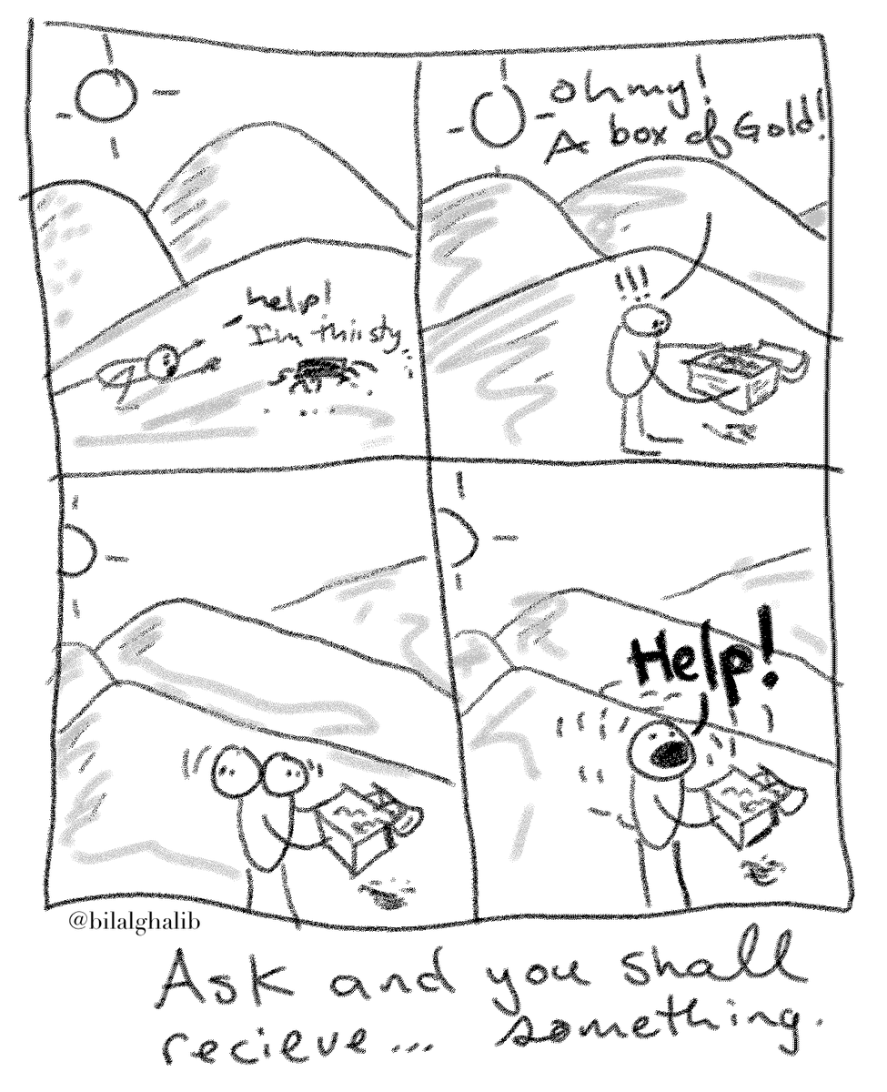 bilalghalib's tweet photo. Ask and you shall receive. Although you might not get what you need.
#tellyouwhatiwant #whatireallyreallywant #genietroubles #comic #comic #comics #art #drawing #illustration #digitalart #comicart #artist #sketch #comicbook #webcomic #draw #artwork #do100things #11/100 https://t.co/DwCM1tU8uI