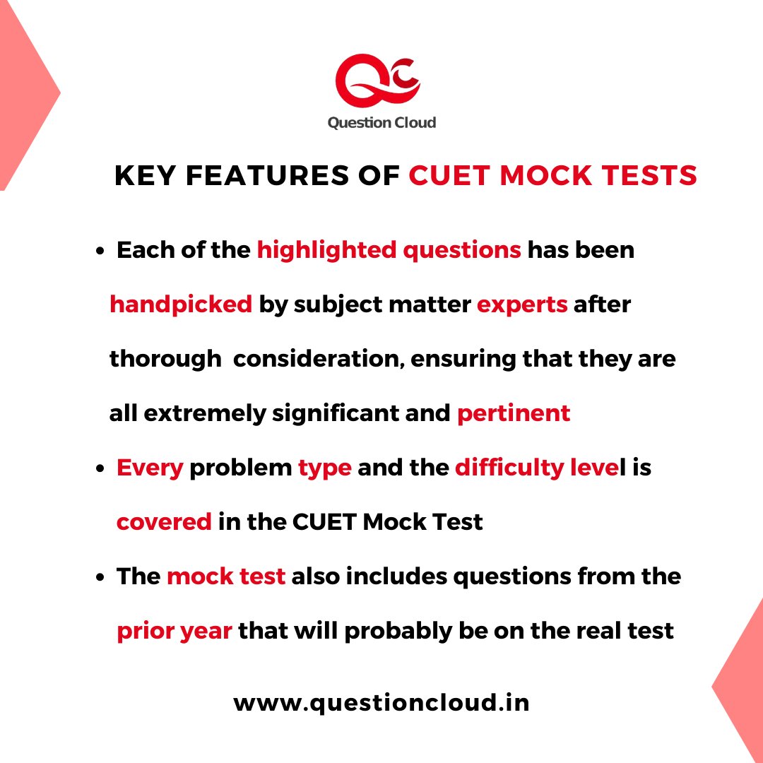 question_cloud's tweet photo. Attempt your first CUET exam with Question Cloud and get through it on the first attempt.We give you the experience of the actual CUET in our free mock designed by UG experts at Question Cloud.
For more, visit https://t.co/CzH0aJQnMK.
#questioncloud #cuet2022 #cuetugexam https://t.co/BSdxIRRNb2