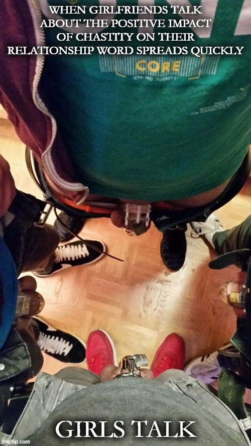 EvolvingYourMan's tweet photo. Honestly I wish this wasn't such a taboo subject. It really does improve relationships. #malechastity #locktober https://t.co/Sk6kv9BdsB