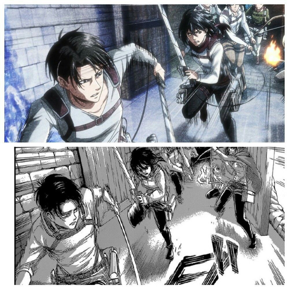 MangaVizuals's tweet photo. Attack On Titan
Anime vs Manga https://t.co/bYjJwFRYkt