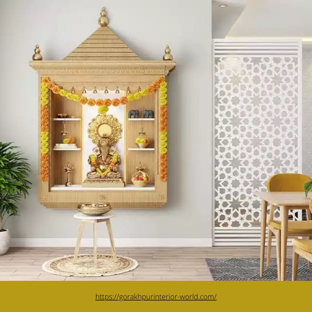gorakhpur_world's tweet photo. Beautiful Pooja Room Interior Design Ideas in Gorakhpur
#coffeeshop #bar #1bhk #interiorworld #falseceiling #TransformationTuesday https://t.co/JztpPKPso0