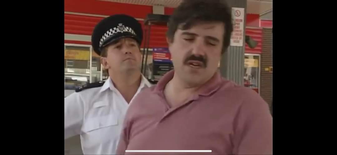 JonathanLinsley's tweet photo. @thebillfans My first appearance in the Bill as Jack Biloli complete with Dodgy moustache. https://t.co/ilJv4KrHJb