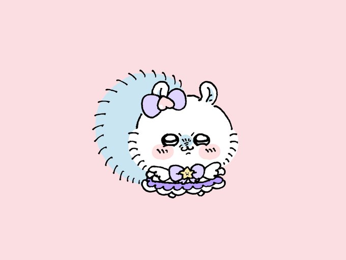#ちいかわ #ちいかわファンアート #お題箱わざとステッキ無くしてきて鎧さんにコラ言ってもらってそう 
