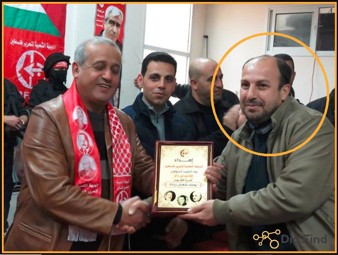 DigFind_'s tweet photo. Saad El-Din Ziada (سعد الدين زيادة), Dir of Lobbying &amp; Advocacy and Media Spokesperson for the Union of Agricultural Work Committees in Gaza, is associated with the Popular Front for the Liberation of Palestine. Ziada is known as Comrade Abu al-Qais (ابو القيس) in PFLP circles. https://t.co/3CbWb7G8Zk