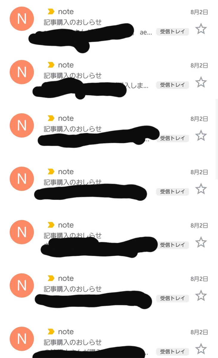 一例ですが、こんな感じで売れてます。