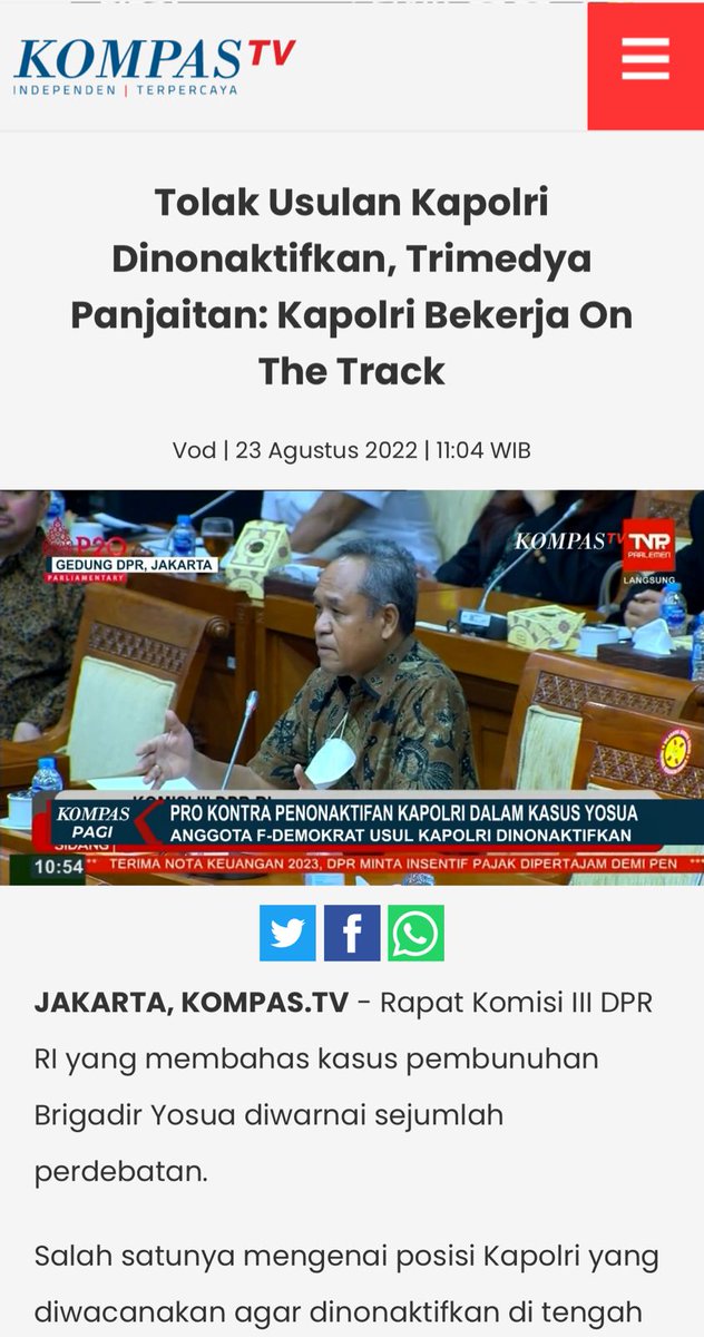 Destaa80957322's tweet photo. Tolak usulan Kapolri dinonaktifkan gaiss katanya. #SalutKetegasanKapolri
Diusut Sampai Tuntas https://t.co/2CW0MktBZw