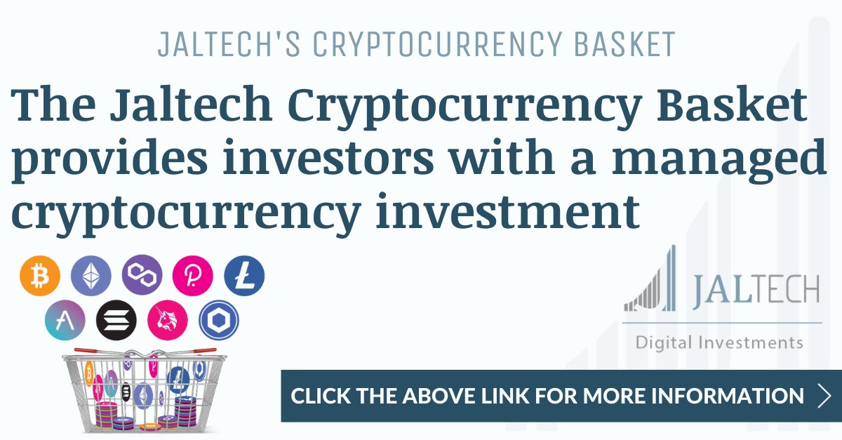 JaltechFM's tweet photo. Looking for an effortless & convenient #crypto investment? With Jaltech’s Cryptocurrency #Basket, only the top-performing cryptocurrencies are included, taking the guesswork out of cryptocurrency investing. For more, click here: https://t.co/SrGvPXRdHH
#cryptobasket #cryptobundle https://t.co/UUHVpv6ej0