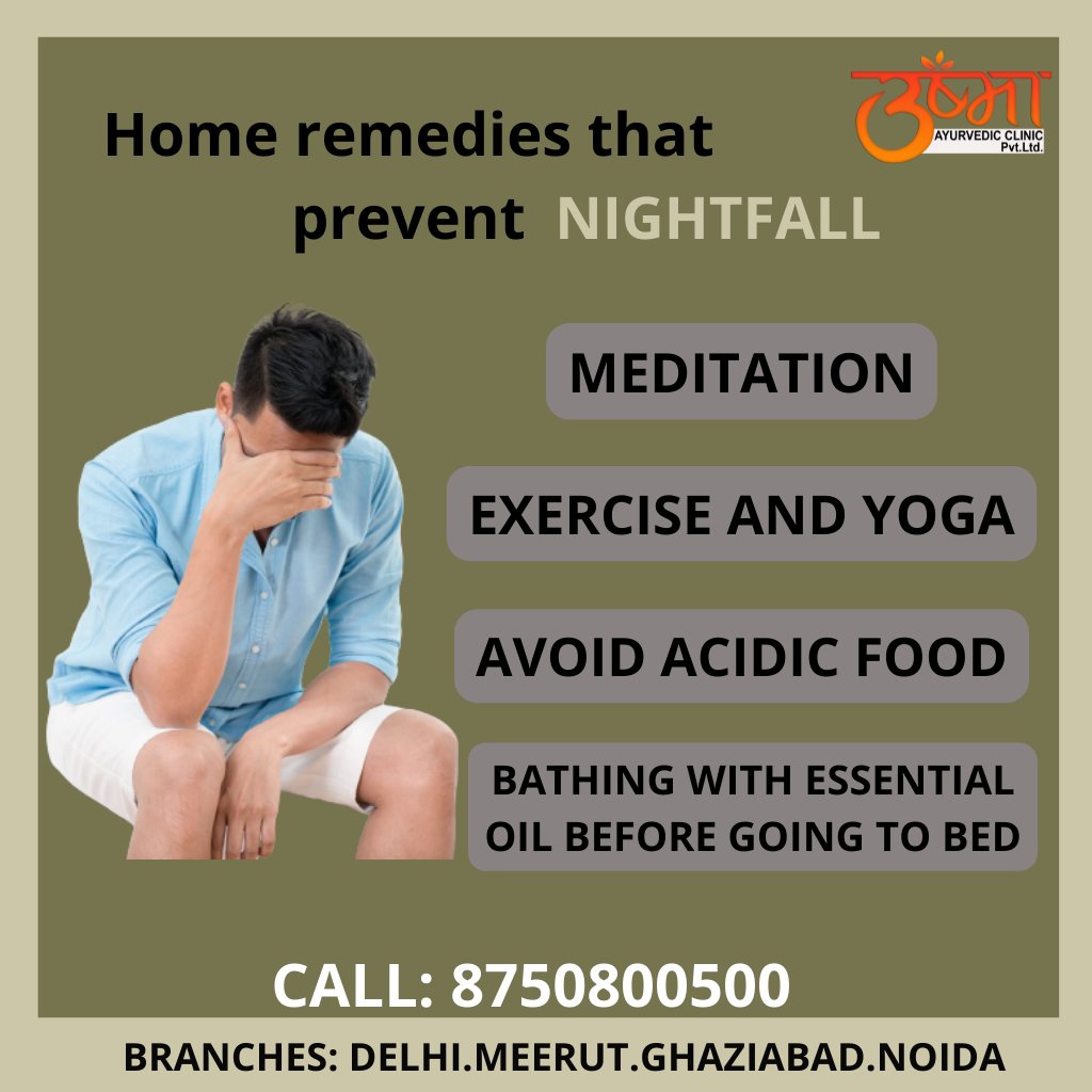usmaayurvedic's tweet photo. Home remedies that prevent nightfall
Just Call Now for any query: ☎+91-8750800500
Book your appointment: https://t.co/j8qXiDzNmt
#nocturnalemission #wetdreams #nightfall #wetdream #malehealth #menhealth #menshealth #swapnadosh #swapandosh #menshealthindia #nofall #sexualhealth https://t.co/Lr1XIsmVuj