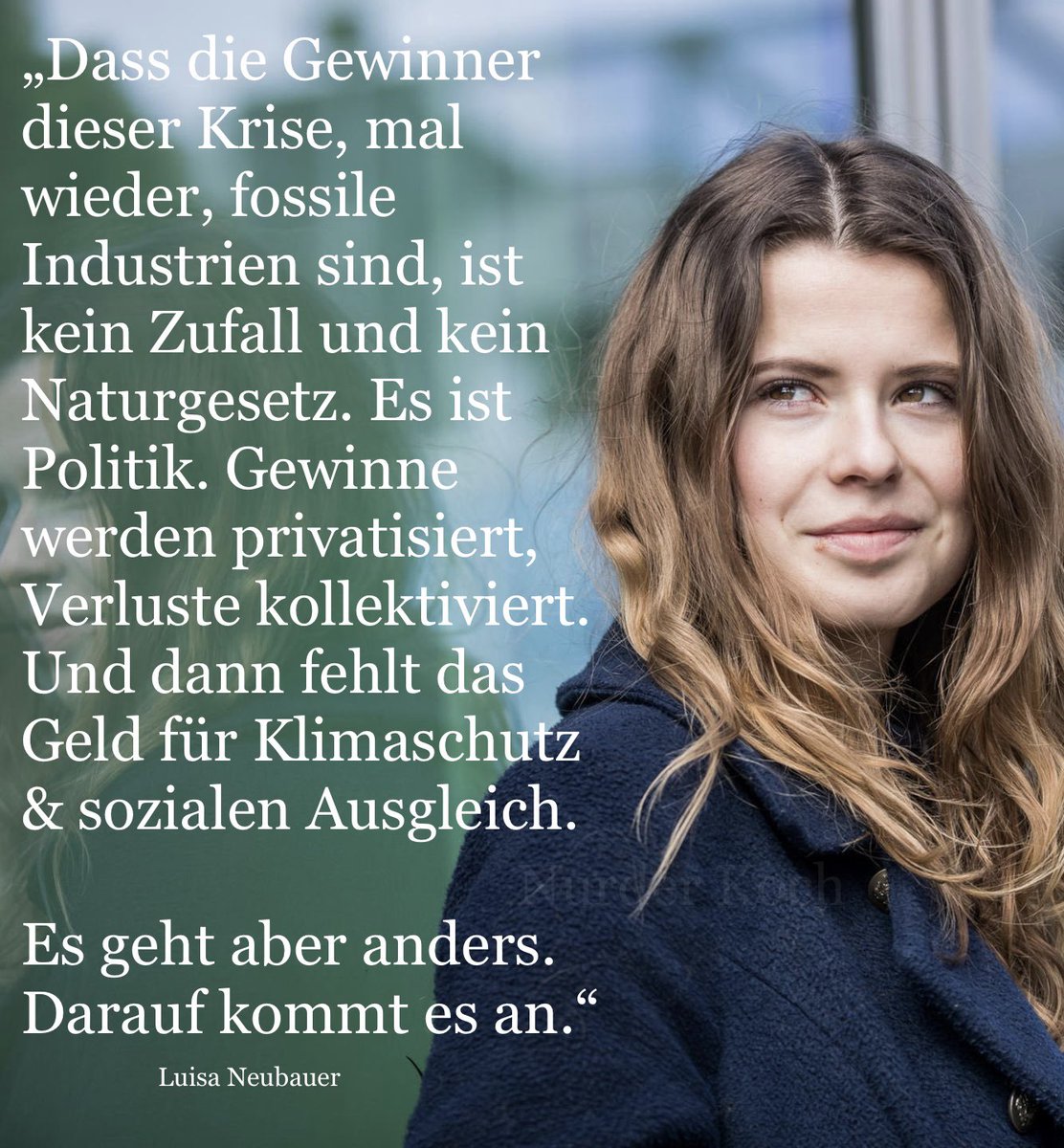 Guten Morgen liebe Nachbarinnen und Nachbarn! Das, was Luisa sagt!
!B