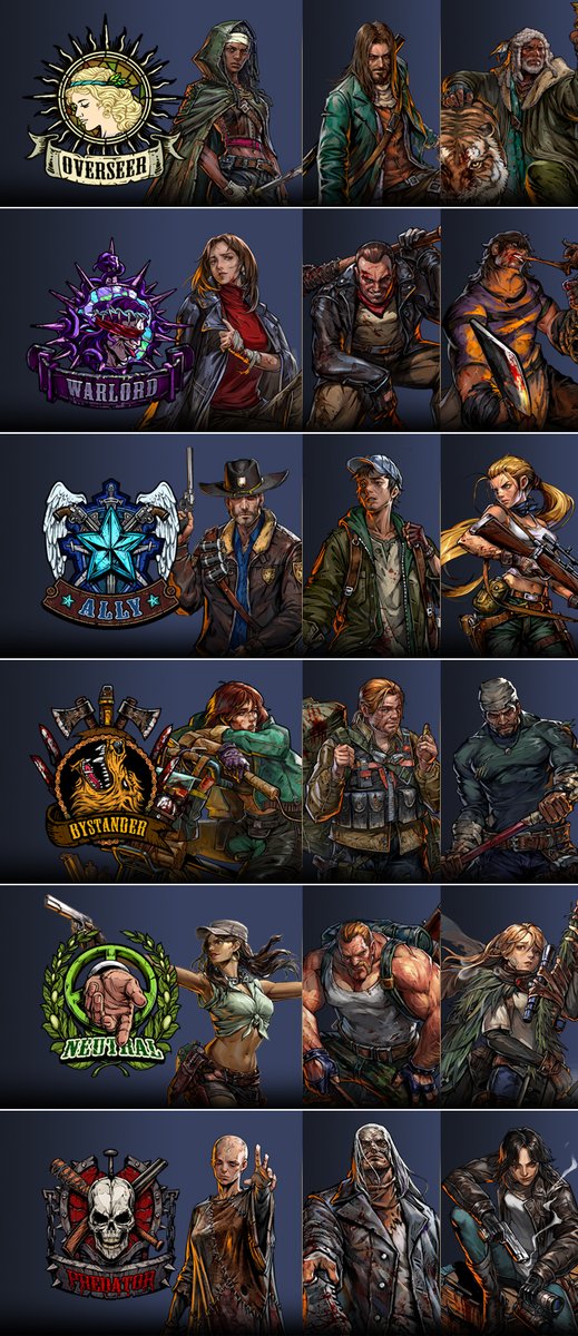 Hello, #Survivors!

A new Dev Note has been uploaded on our forum!

If you want to be the GOAT player even before the game is out, you must check this out!

Get a #sneakpeek of TWD: All-Star’s alignment, class, and type system!

twdallstars-community.com2us.com/en/board/all/3…

#TheWalkingDead #TWD