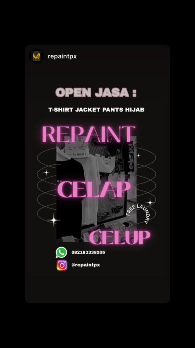 askingrap's tweet photo. @bdngfess nder ijinkan daku numpang usaha x aja ada yang minat buat ngerepaint pakaiannya hhi🤞🏻 https://t.co/VZESMons5m