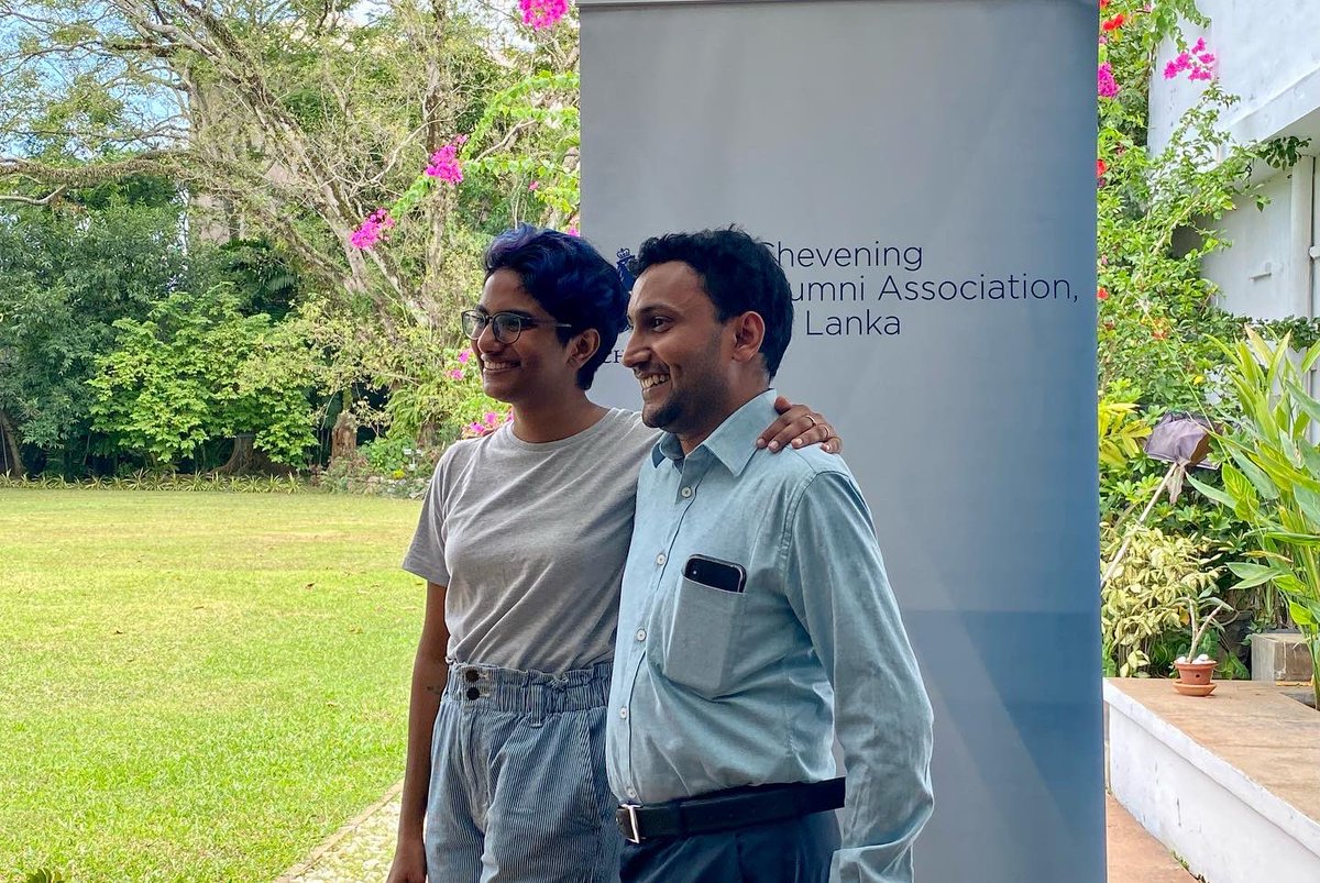 UKinSriLanka's tweet photo. The friends you make as a Chevening scholar stay with you long after. As professionals and academics, your fellow scholars inspire, guide and lift you up. 

Applications are now open for Chevening Scholarships: https://t.co/0ChXLsPXyT 

#mycheveningjourney 🇬🇧🇱🇰 https://t.co/UWYPjBRvQ4