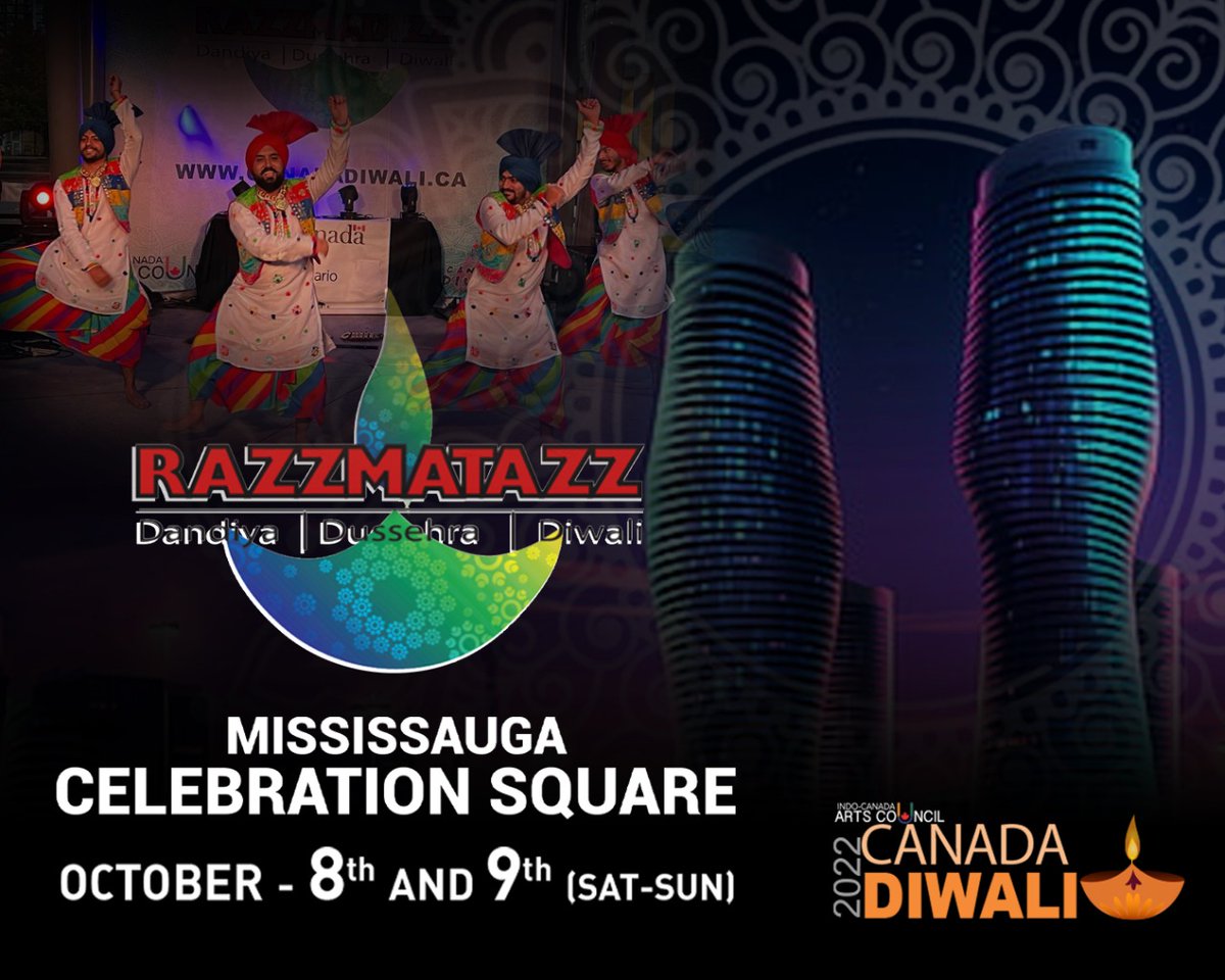 Canada Diwali presents Razzmatazz, the biggest event with the gathering of stars to light up your life. Come join us in our celebration.
.
.
.
#canadadiwali #razzmatazz #diwali #diwalirazzmatazz #celebration