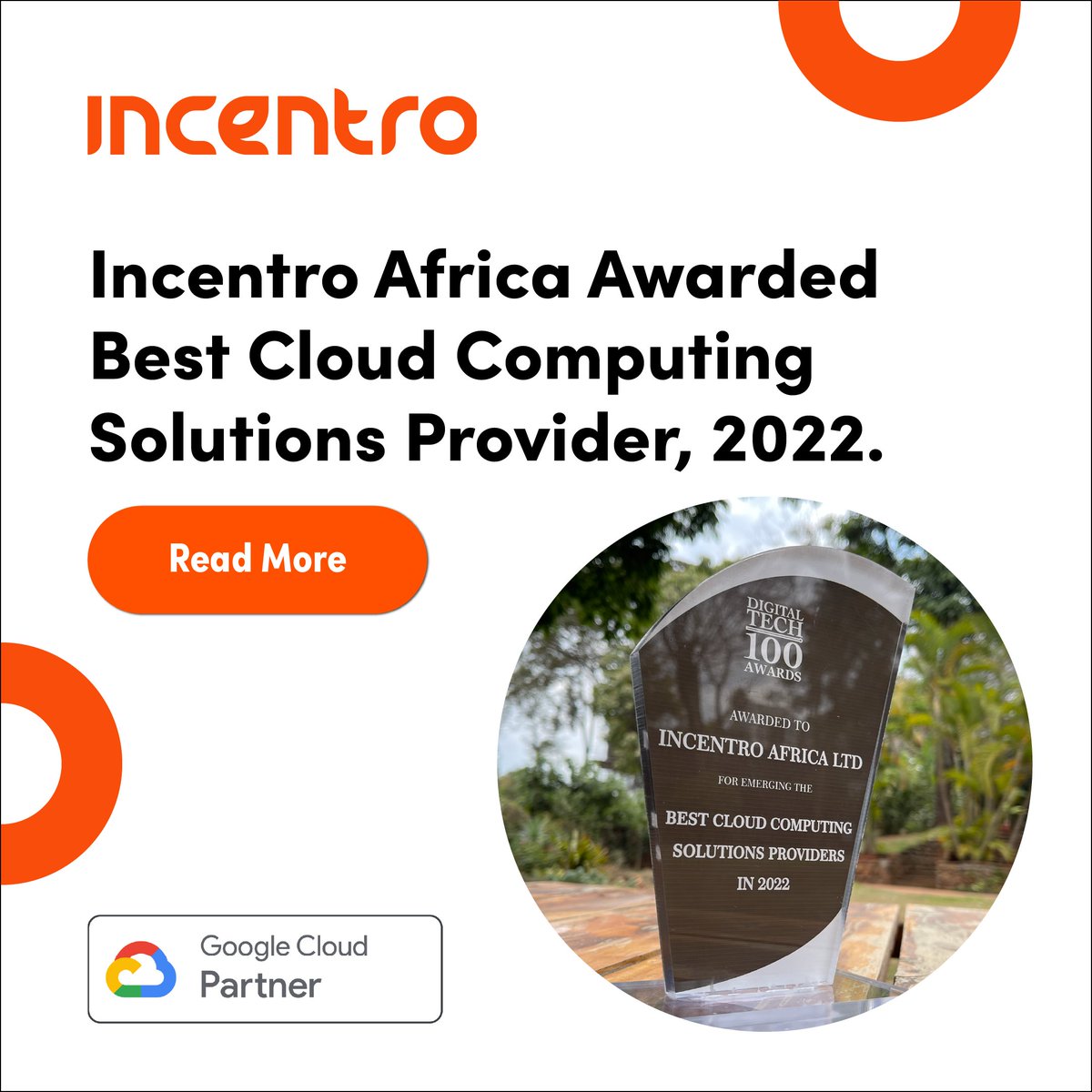 IncentroAfrica's tweet photo. EXTRA! EXTRA! Read all about it. 🚀 The best cloud solutions provider, 2022 goes to ... US!
Read all about our mission, expertise and success stories here: https://t.co/FhUZzgyBFf
#GoogleCloud #GoogleWorkspace #ChromeEnterprise #CloudComputing #DigitalTech100 https://t.co/Da3g22KEji