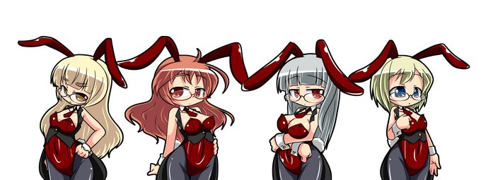 #バニーさんの日 
なので本気出した。リプに差分置いとくます。 