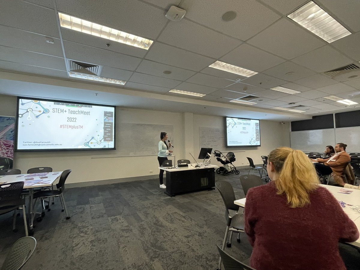 Great to be F2F with @SueFarroukh #StemplusTm #tmnsw