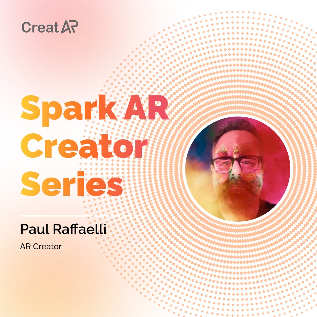 Reskilll's tweet photo. #CreatAR is back with another episode of the Spark AR Creator Series, and this time we have @therafterman with us. In case you missed it, Paul is a renowned #ARCreator who shared his insights on the #WorldofAR and showcased some of his amazing exclusive effects. https://t.co/l3ZD0ejbWy