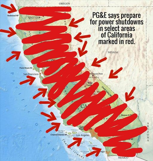 CalDisasters's tweet photo. #PGE #PGandE #PacificGasAndElectric https://t.co/j7tIpueNsJ